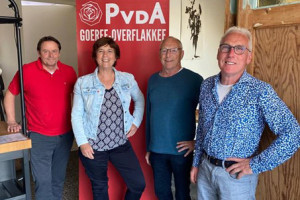 Politiek café PvdA in Oude Tonge